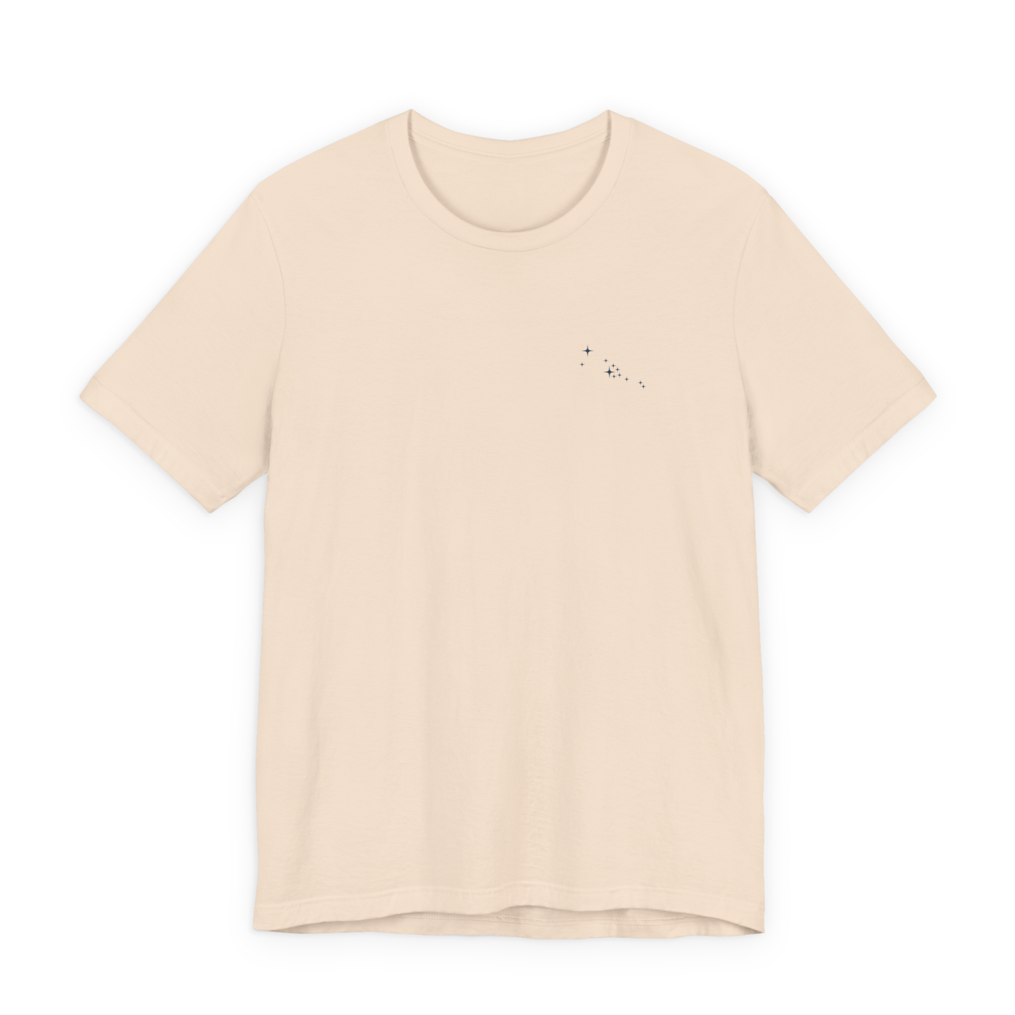 Taurus constellation t-shirt on a white background.